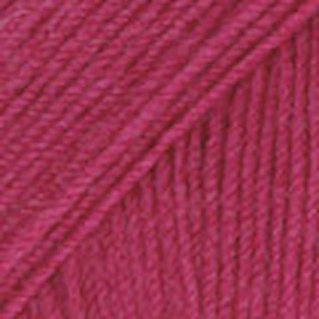 Fabel Uni Colour Villasekoitus 50 g 109 dark pink Drops