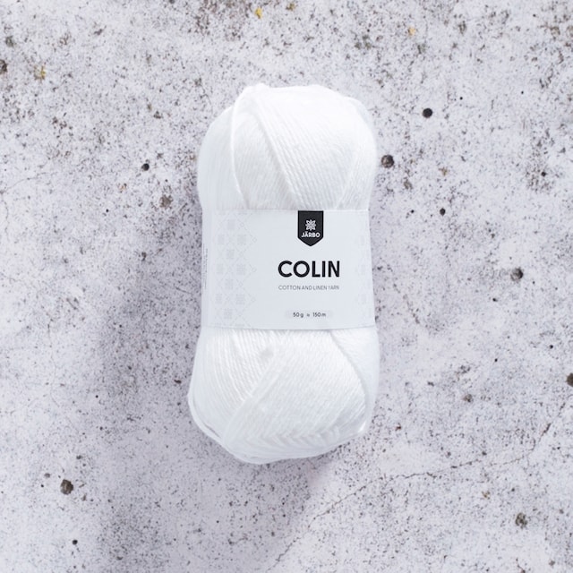 Colin Lanka Puuvillasekoite 50 g Optic White (28102) Järbo