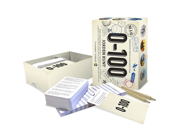 0-100 Jorden Runt, Spel (SE)