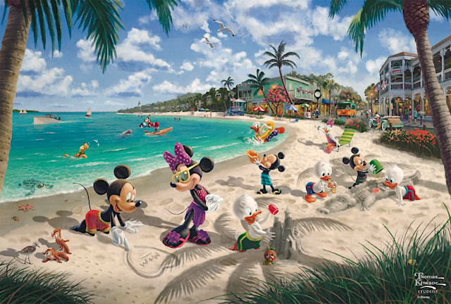 Tuotekuva 2 - Palapeli Disney Mickey & Minnie in Florida 200 palaa, Schmidt