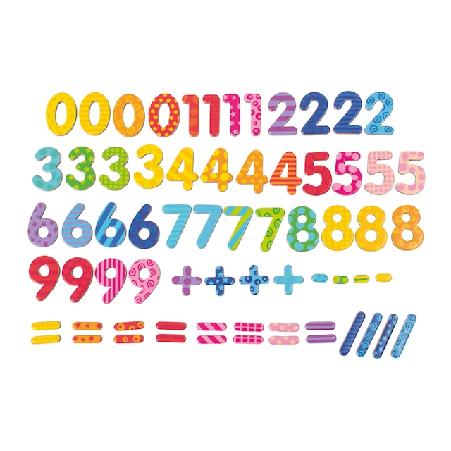 Magneettinumerot ja Symbolit 68 kpl Playbox