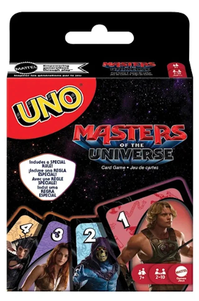 Masters of the Universe -elokuvakorttipeli Uno