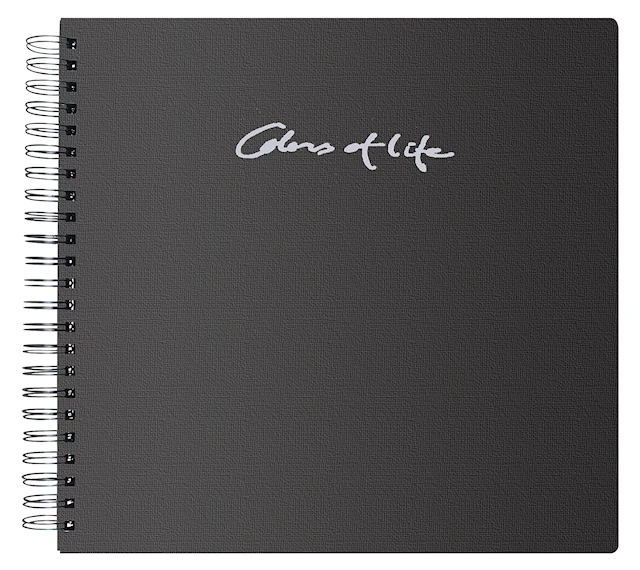 Fotoalbum Colors of Life 300x300 mm Svart Burde