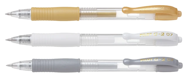 Gelpenna G-2 Metallic 3-p Guld/Silver/Vit, Pilot