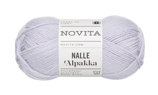 Nalle Alpakka Garn 50g Ljus lavendel 708 Adlibris