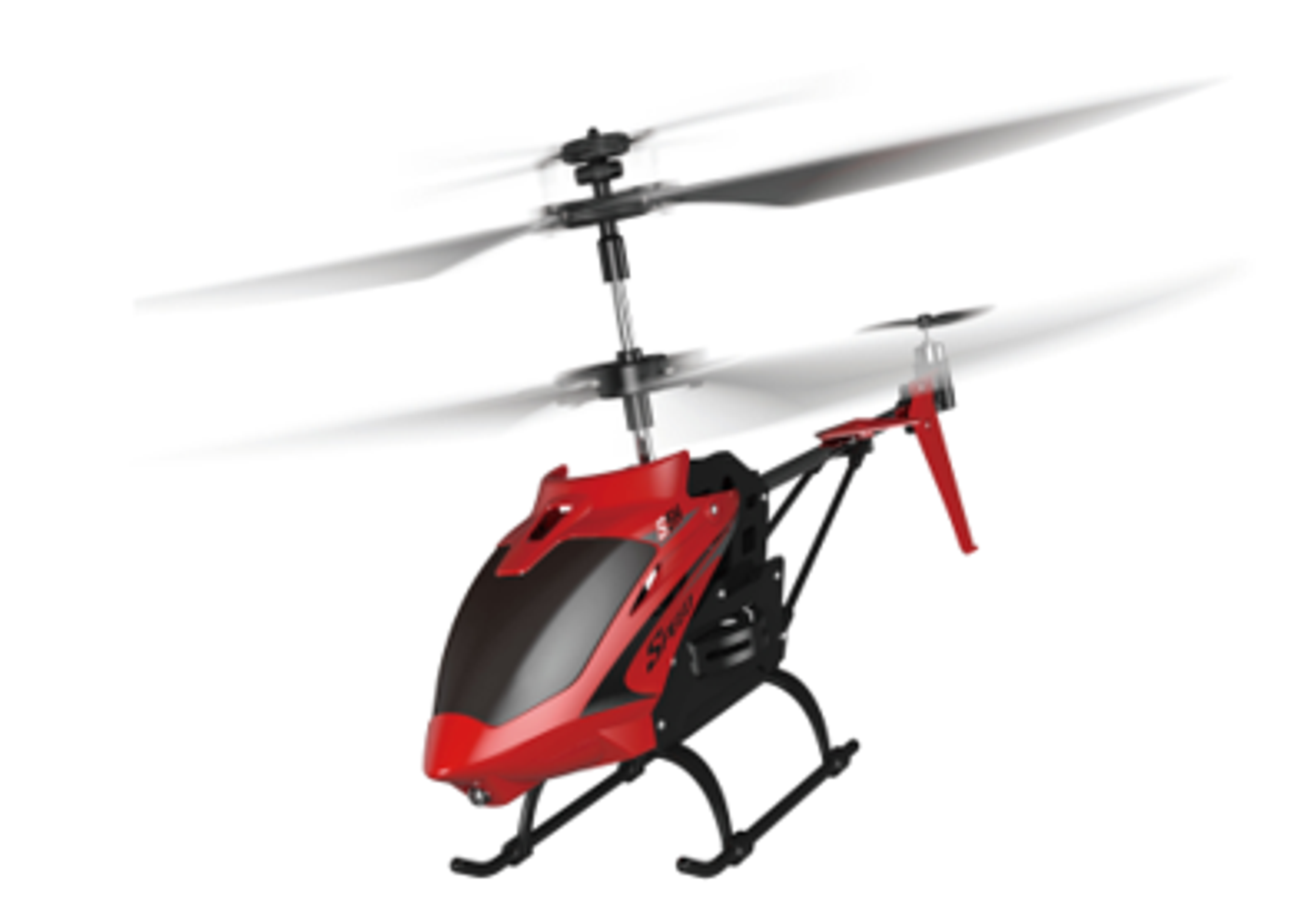 Radiostyrd S5H Airwolf Helikopter Röd Syma