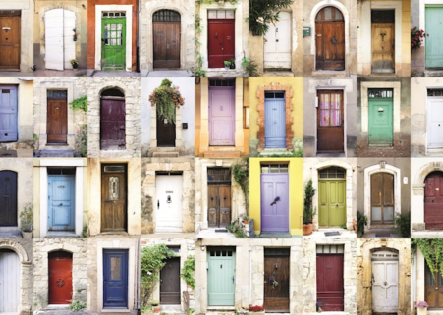 Tuotekuva 2 - Beautiful Doors In Provence 1000p