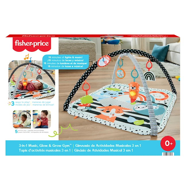 3 In 1 Glow & Grow Vauvan Leikkimatto Fisher-Price