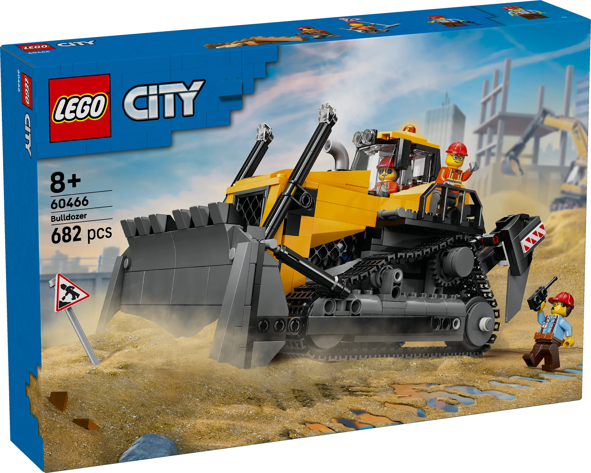 Tuotekuva ille Keltainen puskutraktori LEGO® City (60466)