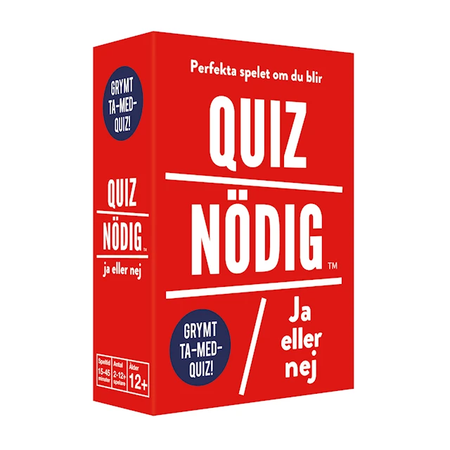 Quiznödig Ja eller Nej Kylskåpspoesi (SE)