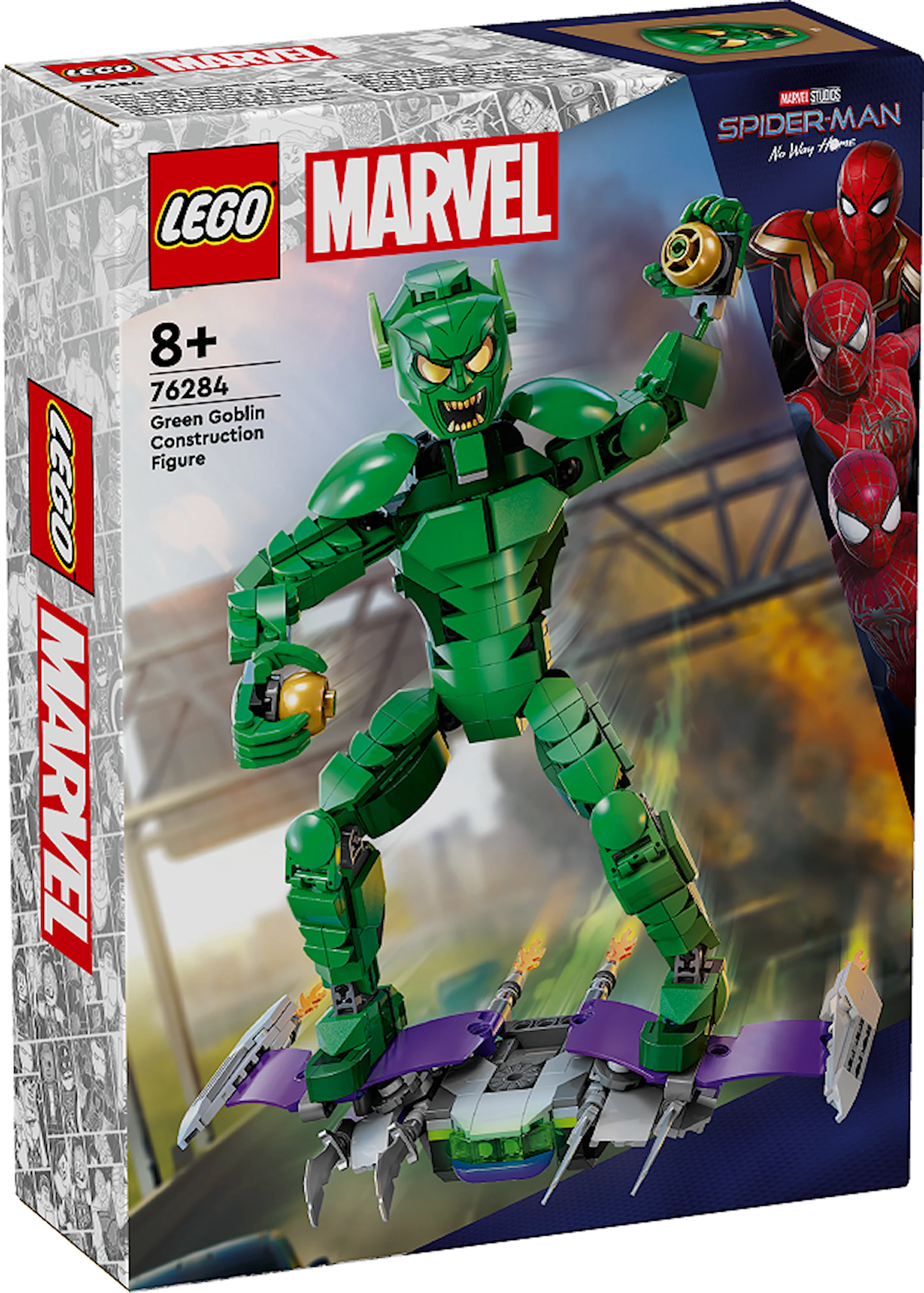 Tuotekuva ille Rakennettava Vihreä Menninkäinen ‑hahmo LEGO®  Super Heroes Marvel (76284)