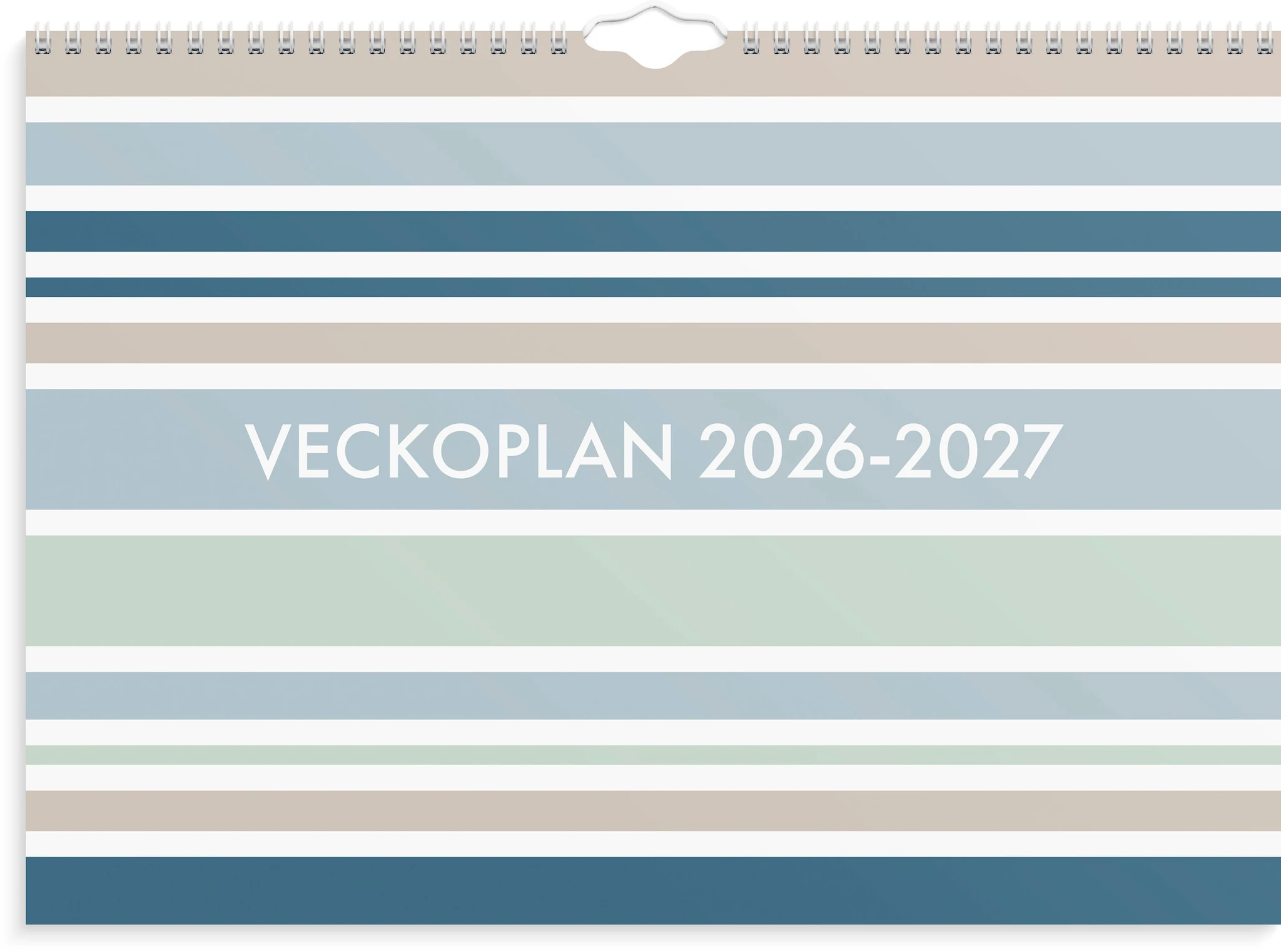 Produktbild för Väggkalender 26/27 Veckoplan Burde