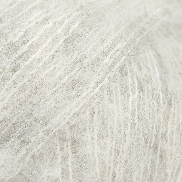 Brushed Alpaca Silk Uni Colour Garn 25 g Pearl grey 35 Drops