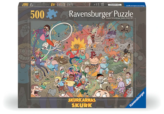 Skurkarnas Skurk  Pussel 500 bitar, Ravensburger