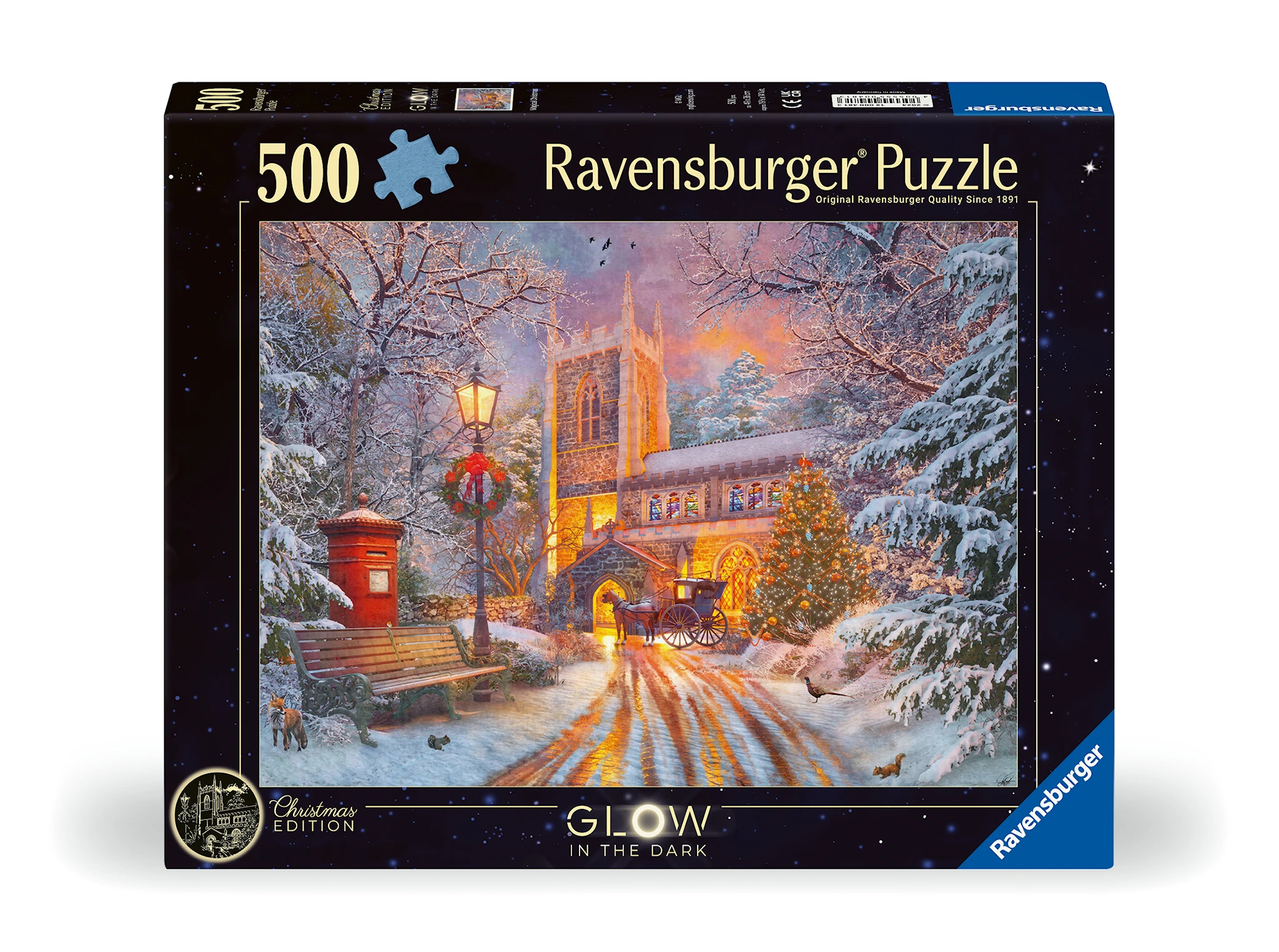 Produktbilde for Magisk jul, Starline Puslespill 500 brikker, Ravensburger
