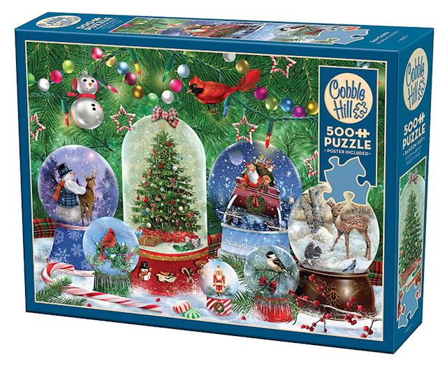 Tuotekuva 2 - Palapelit Snow Globes 500 palaa, Cobble Hill