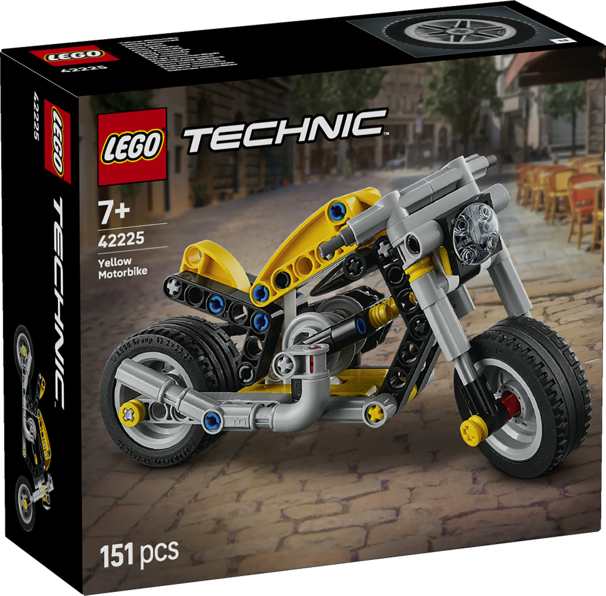 Gul motorcykel LEGO® Technic (42225)