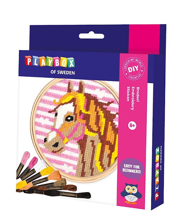 Tuotekuva 1 - Askartelupakkaus Kirjonta Playbox