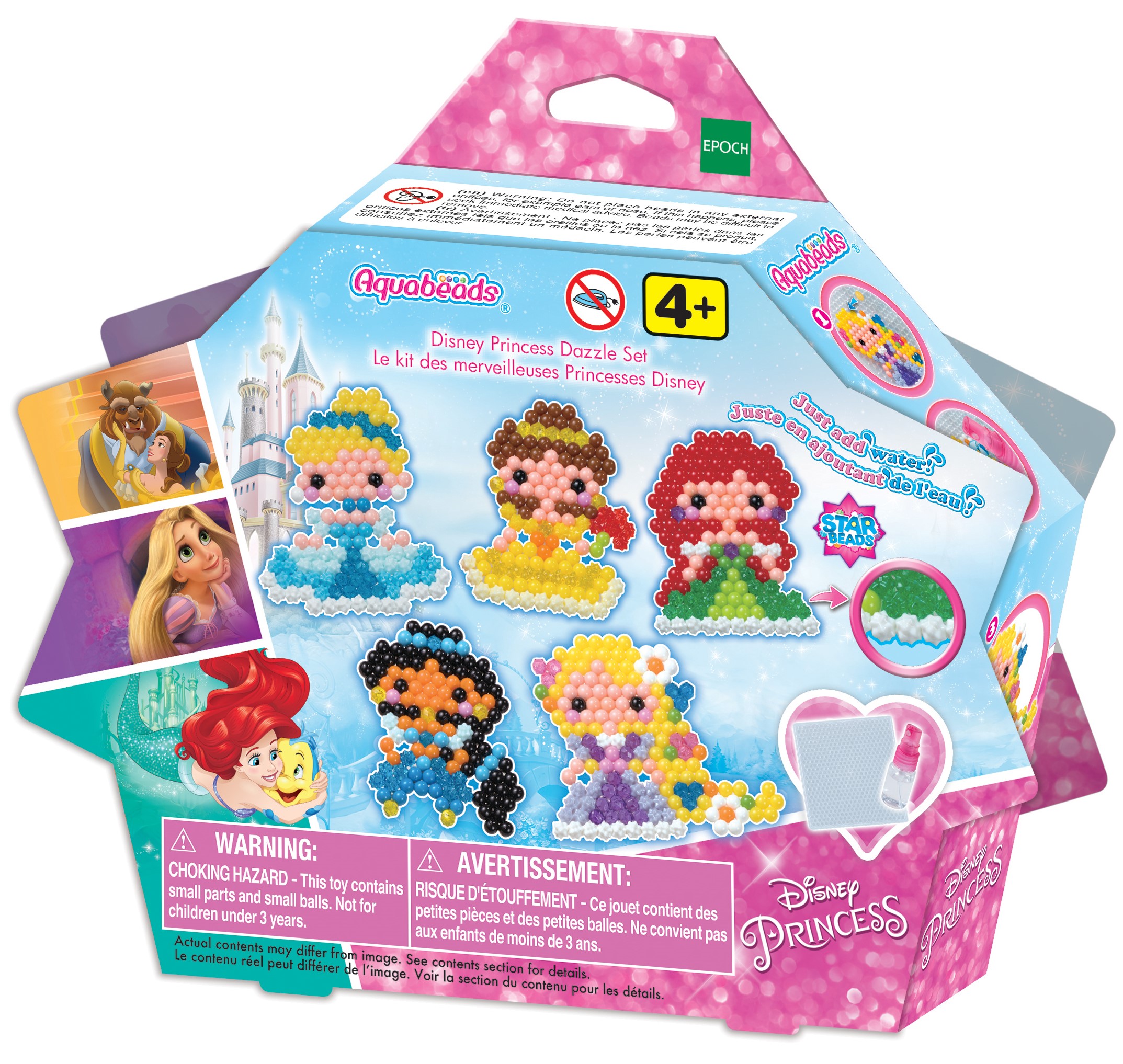 Aquabeads Stjärnpärlor Disney Princess 800 st