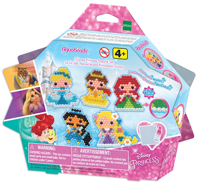 Aquabeads Stjärnpärlor Disney Princess 800 st