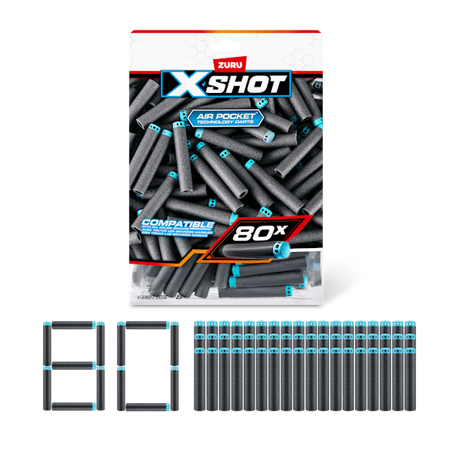 Produktbilde 1 for Refill 80-pack X-shot Darts