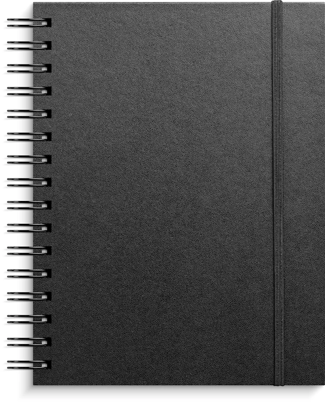 Skissblock A5 konstläder, 160 blad, FSC