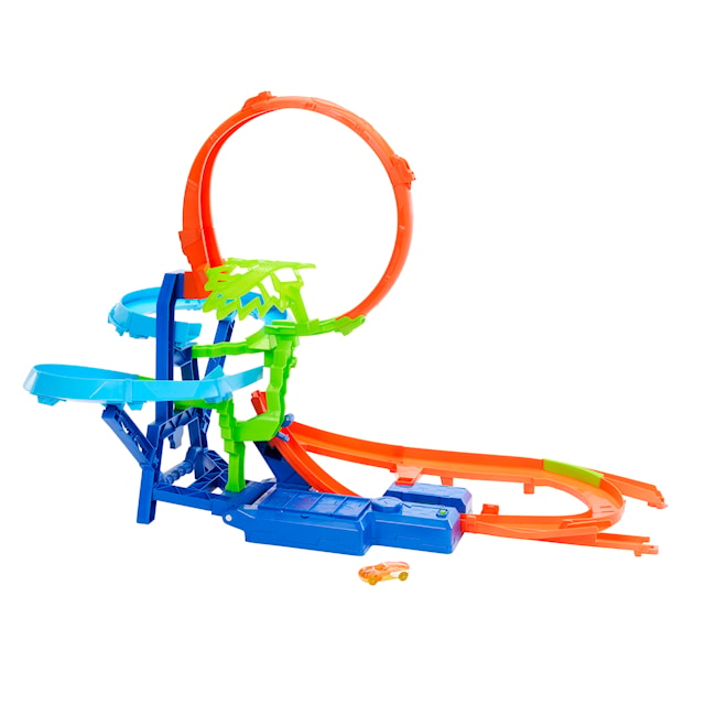 Tuotekuva 7 - Hot Wheels -temppuradat Big Air Crash -autorata