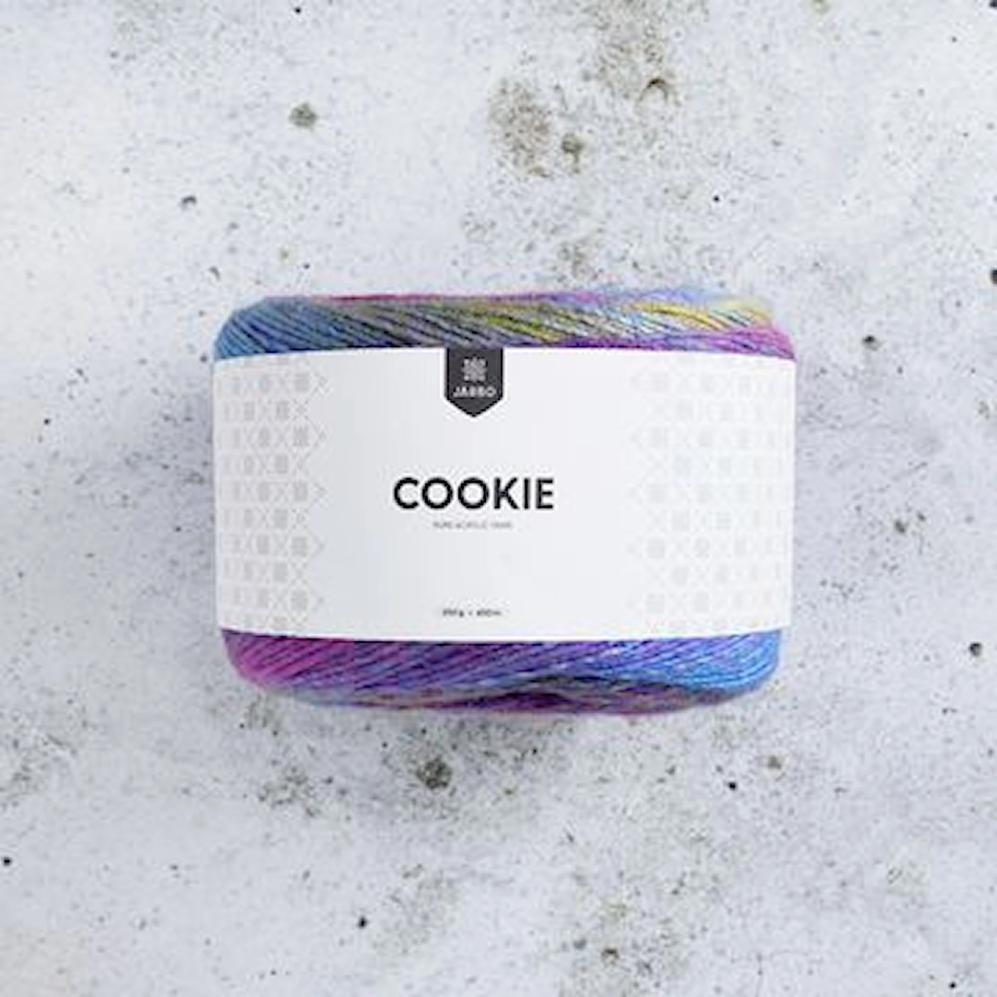 Produktbild för Cookie Garn Akryl 200 g Nebula (46229) Järbo