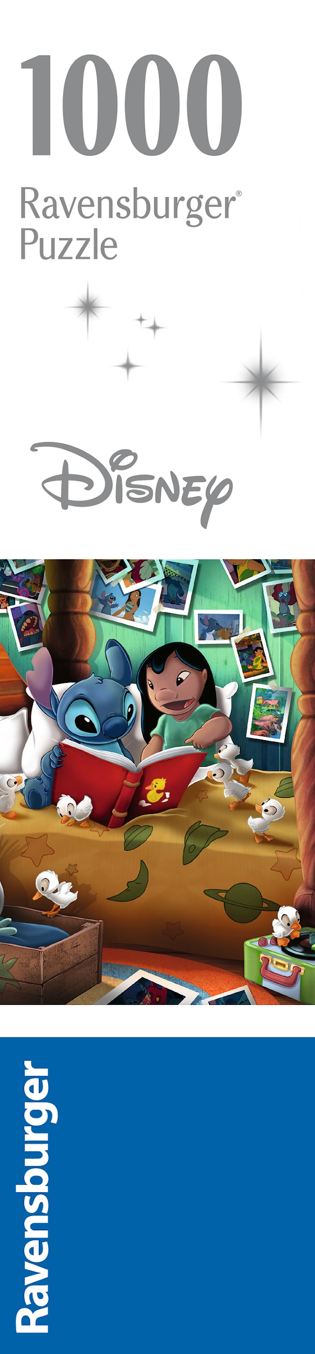 Produktbild 2 för Lilo & Stitch Pussel 1000 Bitar, Ravensburger