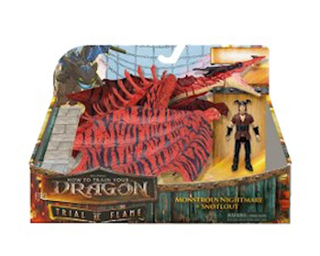 Viking & Dragon Nightmare & Snotlout Dragons