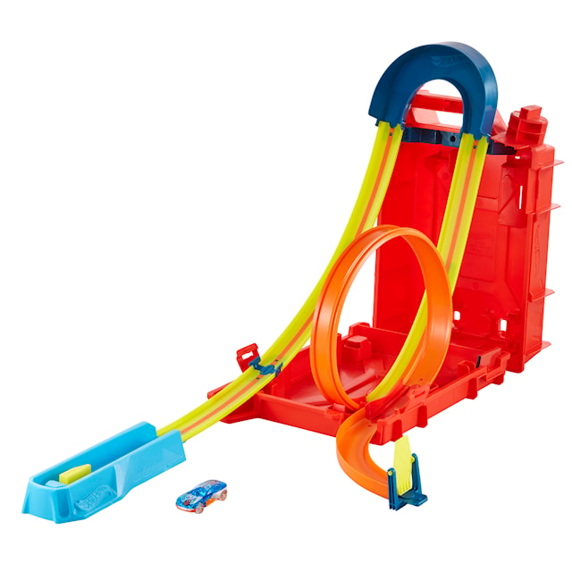 Produktbild 1 för Hot Wheels TrackBuilder Stunt Bensindunk