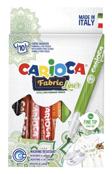 Textilpennor 10-p, Carioca
