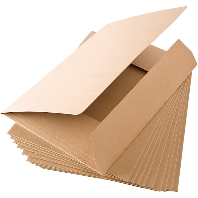 Mapp naturfärgad förvaring A4 10-pack