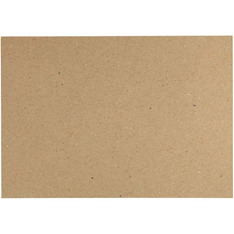 Kvistkartong A4 Natur 225g 10-pack Creativ Company