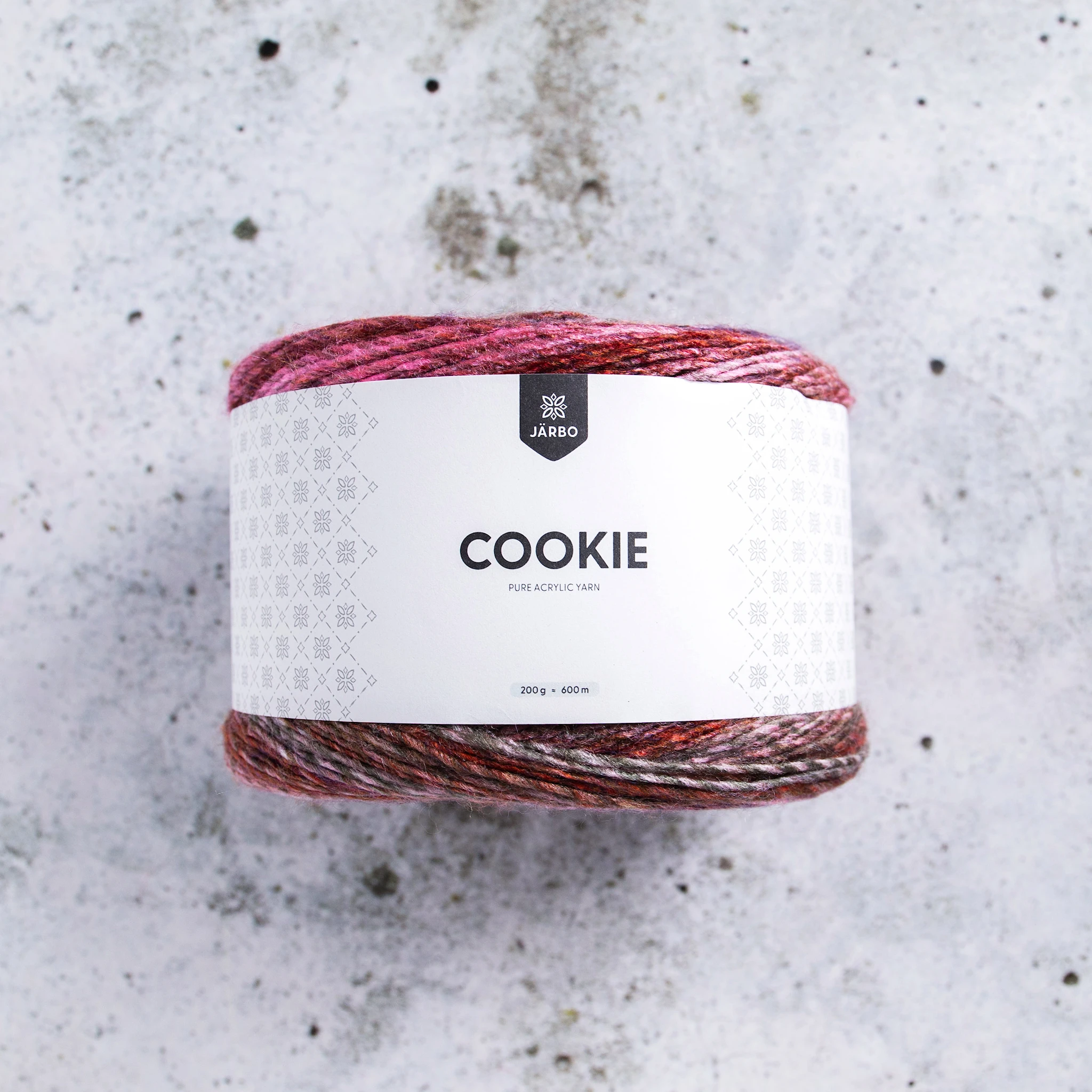 Produktbilde for Cookie Garn Akryl 200 g Järb