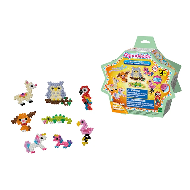 Aquabeads Stjärnpärlor Djur Set