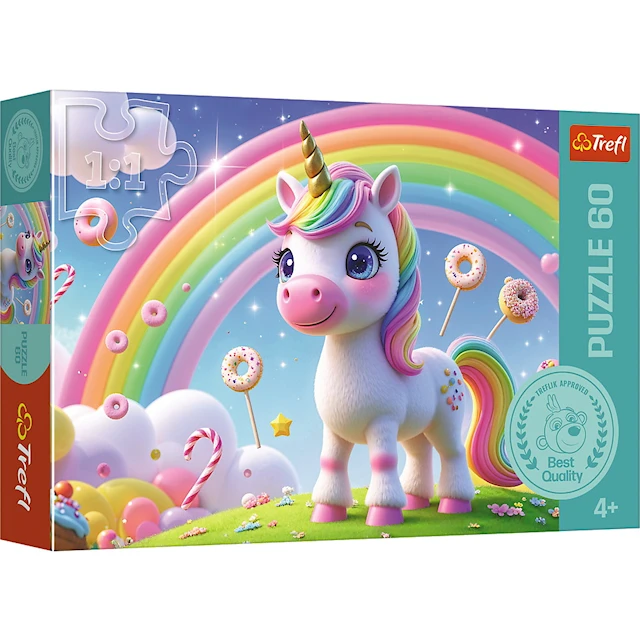 Candy'S World Barnpussel 60  Bitar Trefl