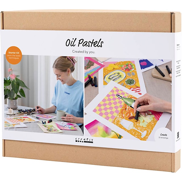 Tuotekuva 3 - Aloita DIY-setti Öljypastellien sekavärit