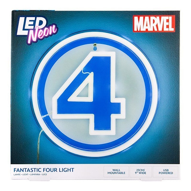 Produktbild 2 för Fantastic 4 Väggmonterad LED Neonlampa Paladone