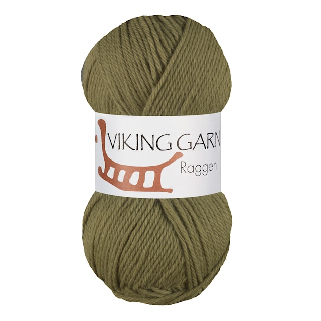 Tuotekuva 1 - Raggen 150 g Vihreä 731 Viking Garn