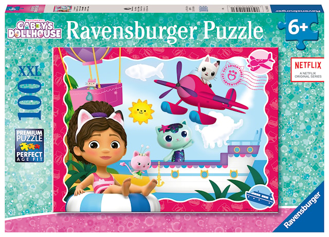 Tuotekuva 1 - Palapelit Gabby's Dollhouse 100 XXL palaa, Ravensburger