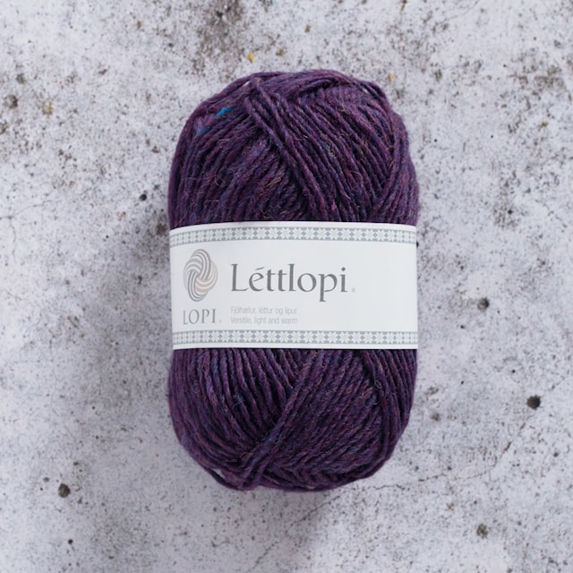 Léttlopi Villalanka 50 g Meleerattu liila (1414) Istex