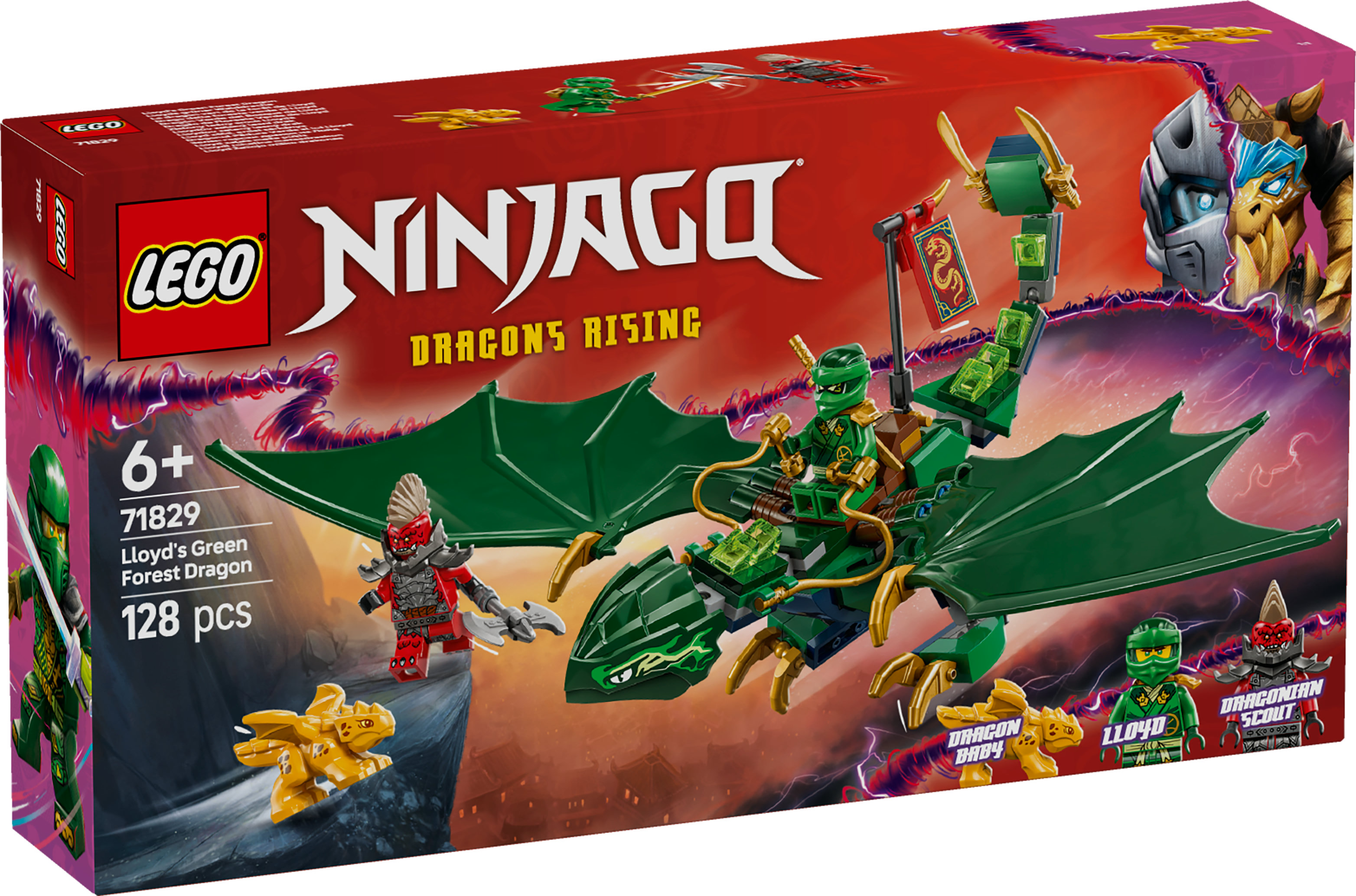 Lloyds gröna skogsdrake LEGO® Ninjago (71829)