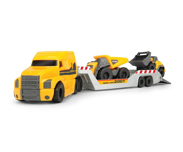 Tuotekuva 4 - Mack/Volvo Rekka rakennusajoneuvoilla Dickie Toys
