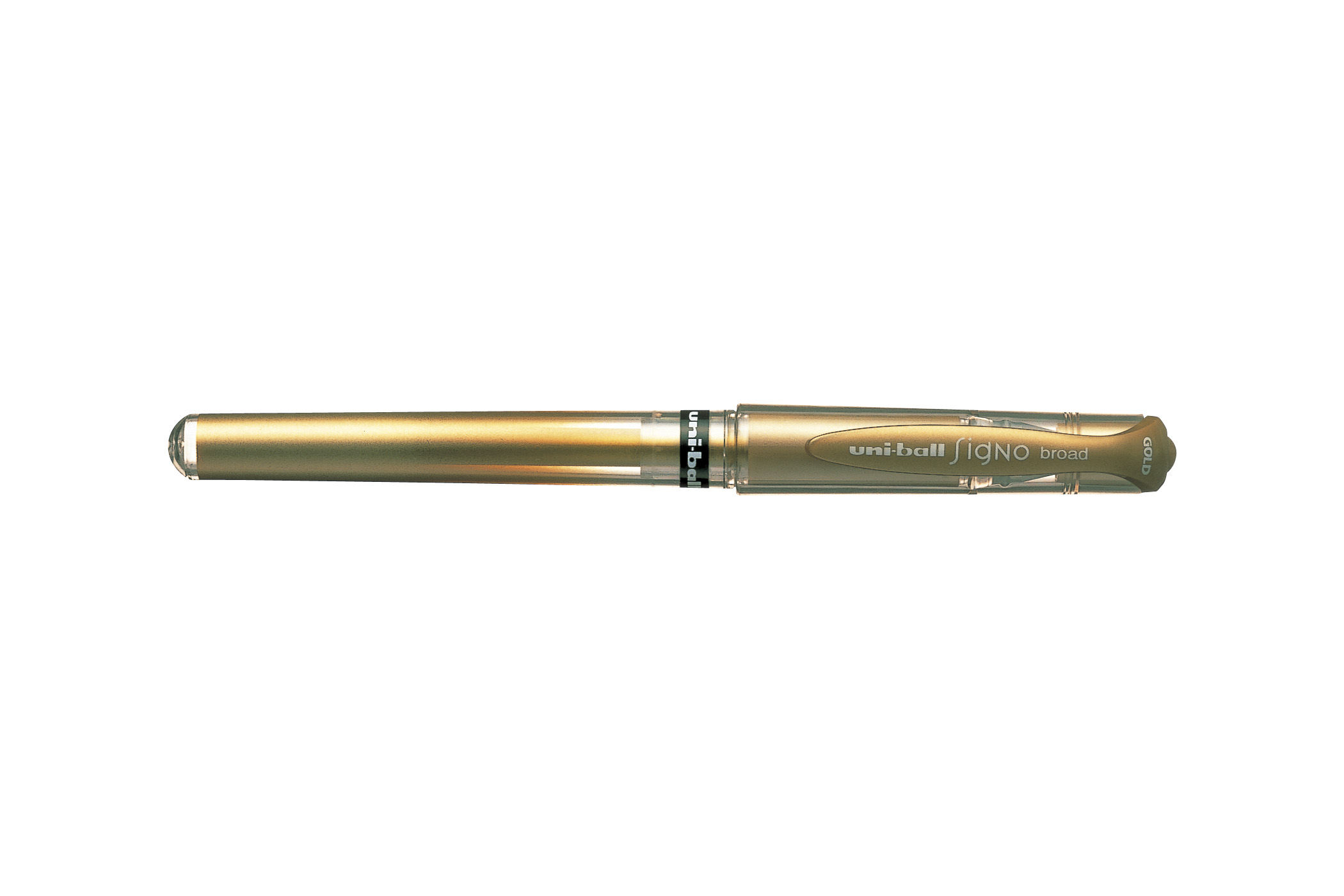 Rollerpenna Signo Broad UM-153 Gold, Uni-Ball