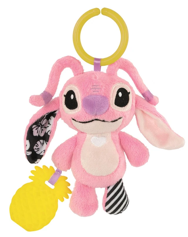 Stitch Mjuk Skallra Angel Disney Baby