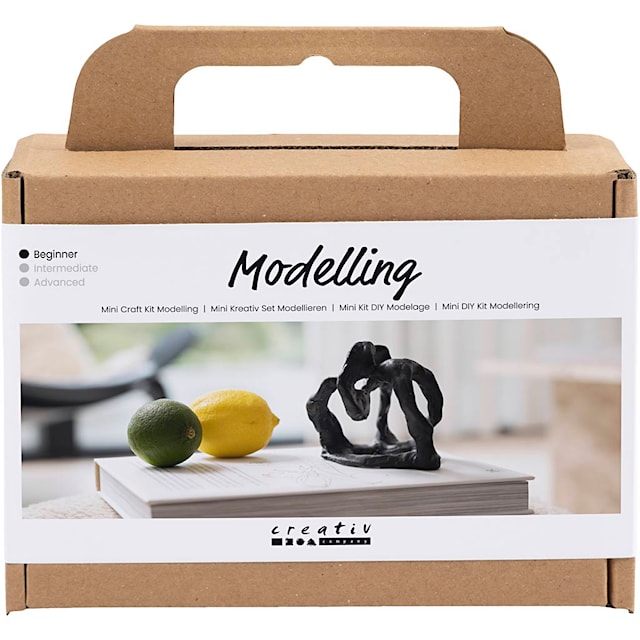 Produktbilde 1 for Mini DIY Kit Modellering, Skulptur, svart, 1 pk.
