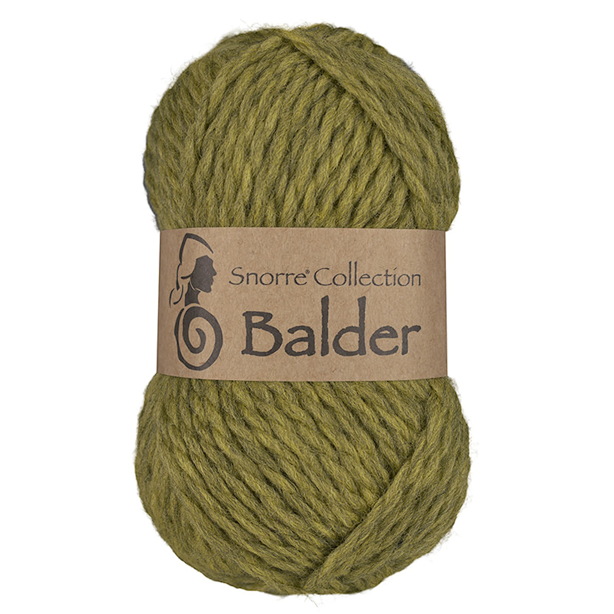 Produktbild för Balder Enfärgade Ull 50g Viking Snorre