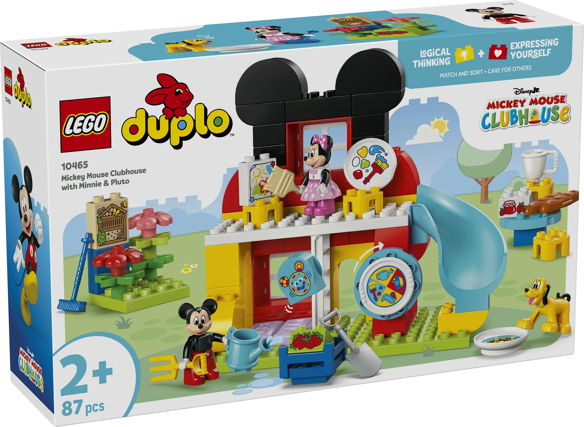 Tuotekuva ille Mikki Hiiren kerhotalo sekä Minni ja Pluto LEGO DUPLO Disney™ (10465)