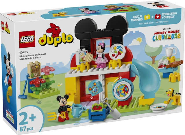 Mikki Hiiren kerhotalo sekä Minni ja Pluto LEGO DUPLO Disney™ (10465)